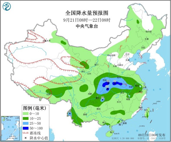                     周末华南仍有强降雨 中东部大范围降水发展                    3