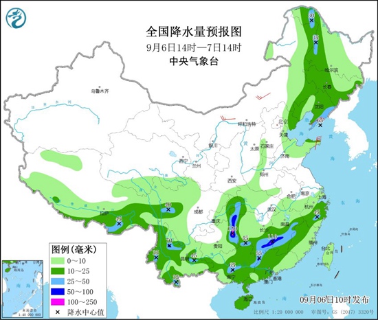                     北方强降雨转移至东北 北京等5省会级城市气温将创新低                    1