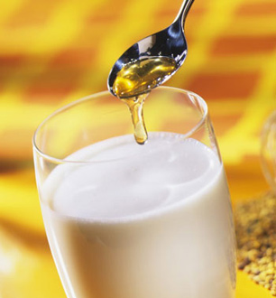 蜂蜜牛奶（图片来源于百度搜索）