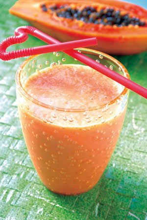 酸奶青木瓜汁（图片来源于百度搜索）