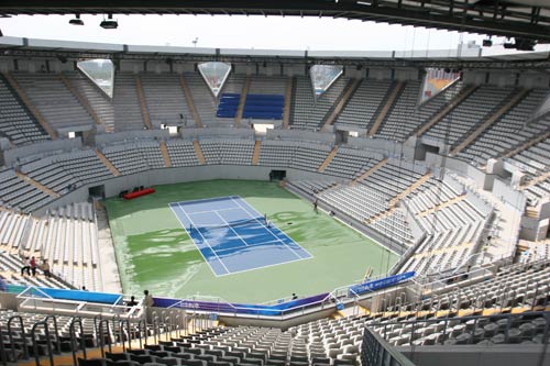北京奥林匹克公园网球场