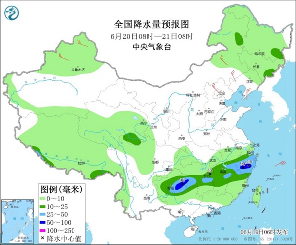                     南方强降雨带将逐渐南落 京津冀将现大范围高温                    2