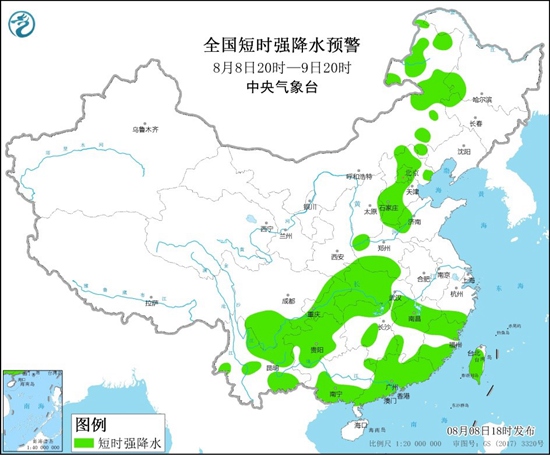                     强对流天气预警！京津冀等11个省区市有雷暴大风或冰雹                    2