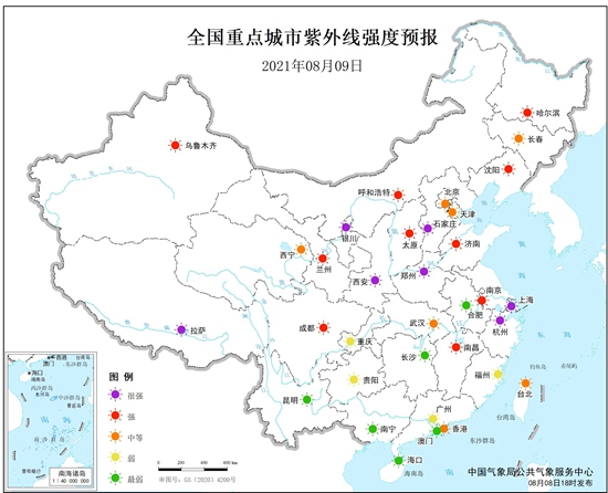                     健康气象预报：陕西山西等10省区部分地区较易发生中暑                    2