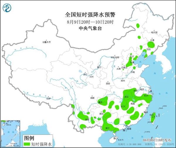                     强对流预警：京津冀等5省市部分地区有8至10级雷暴大风或冰雹                    2