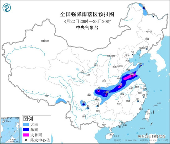                     暴雨预警继续发布！四川盆地湖北河南等部分地区有大暴雨                    1