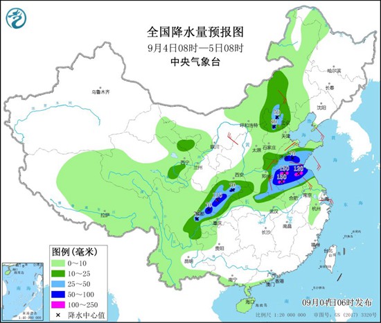                     周末陕西山东等地部分地区有大暴雨 北方凉意加重                    1