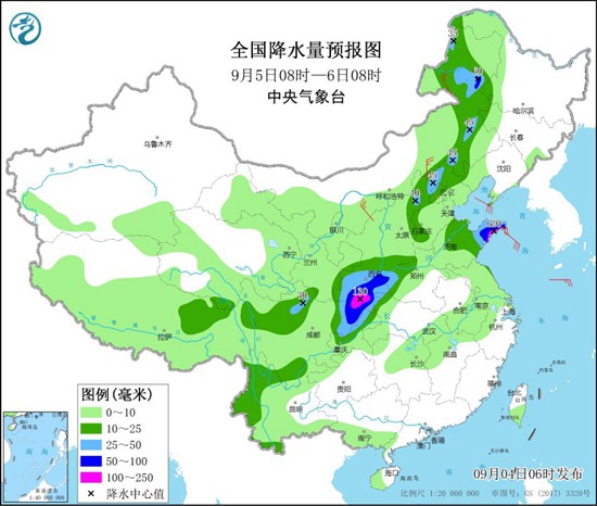                     周末陕西山东等地部分地区有大暴雨 北方凉意加重                    2