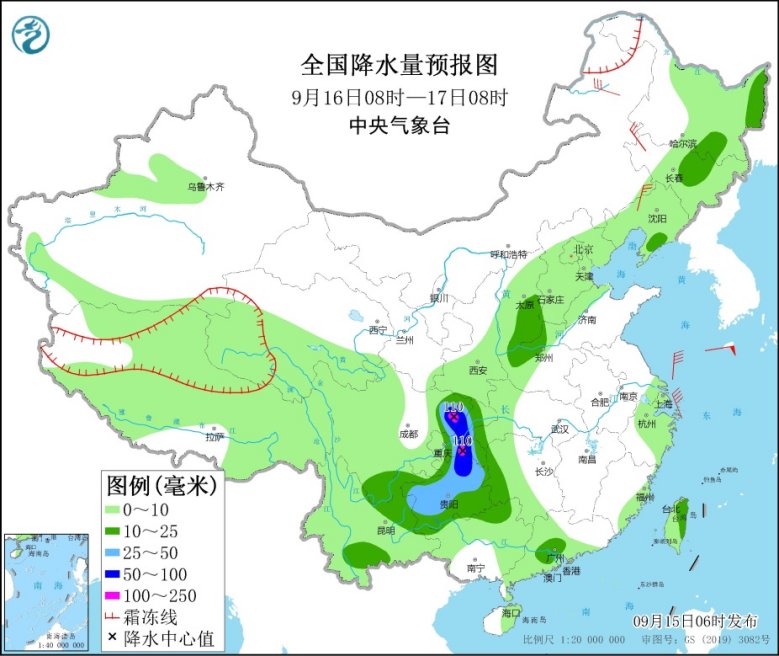                     四川盆地等地强降雨又登场 南方高温范围缩减                    2