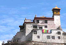 西藏山南拉加里王宫遗址