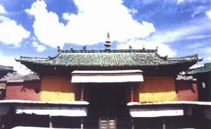 西藏日喀则夏鲁寺